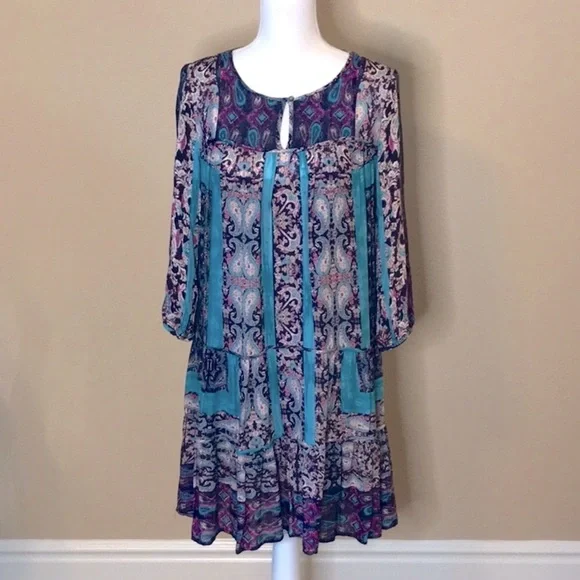 LUCKY BRAND Paisley Print Dress
